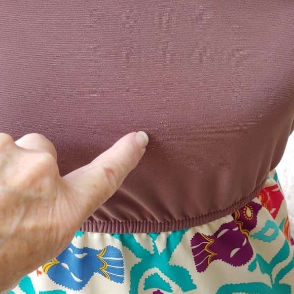 Judith March one shoulder sundress with bird print - Picture 4 of 5